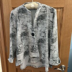 IC by Connie K One Button Blazer